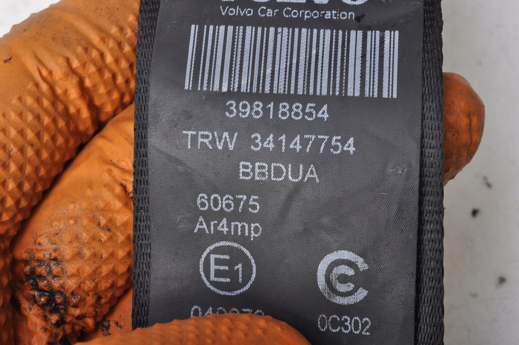 фото №6, Volvo xc60 i pas безпеки лівий задня задній 2 ряд 34147754