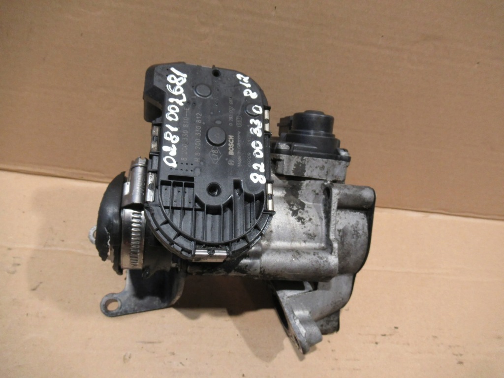 фото №6, Дроссельная заслонка ehr 8200330812 laguna iii 2.0dci