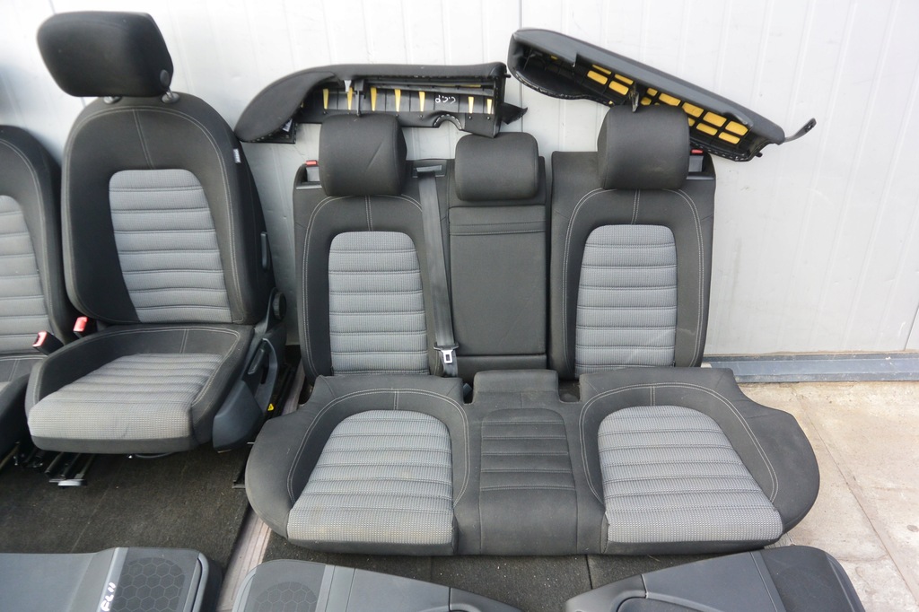 фото №7, Vw passat cc комплект сидінь 5 місць lift uk