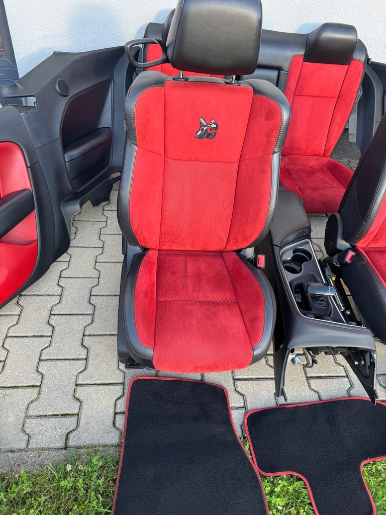 фото №5, Dodge challenger srt сидіння обшивки двері 2015+