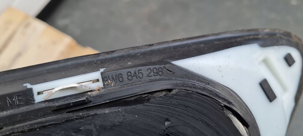 фото №9, S5 8w a5 coupe скло кузовна права задня хром as3 2020 20r 8w6845298