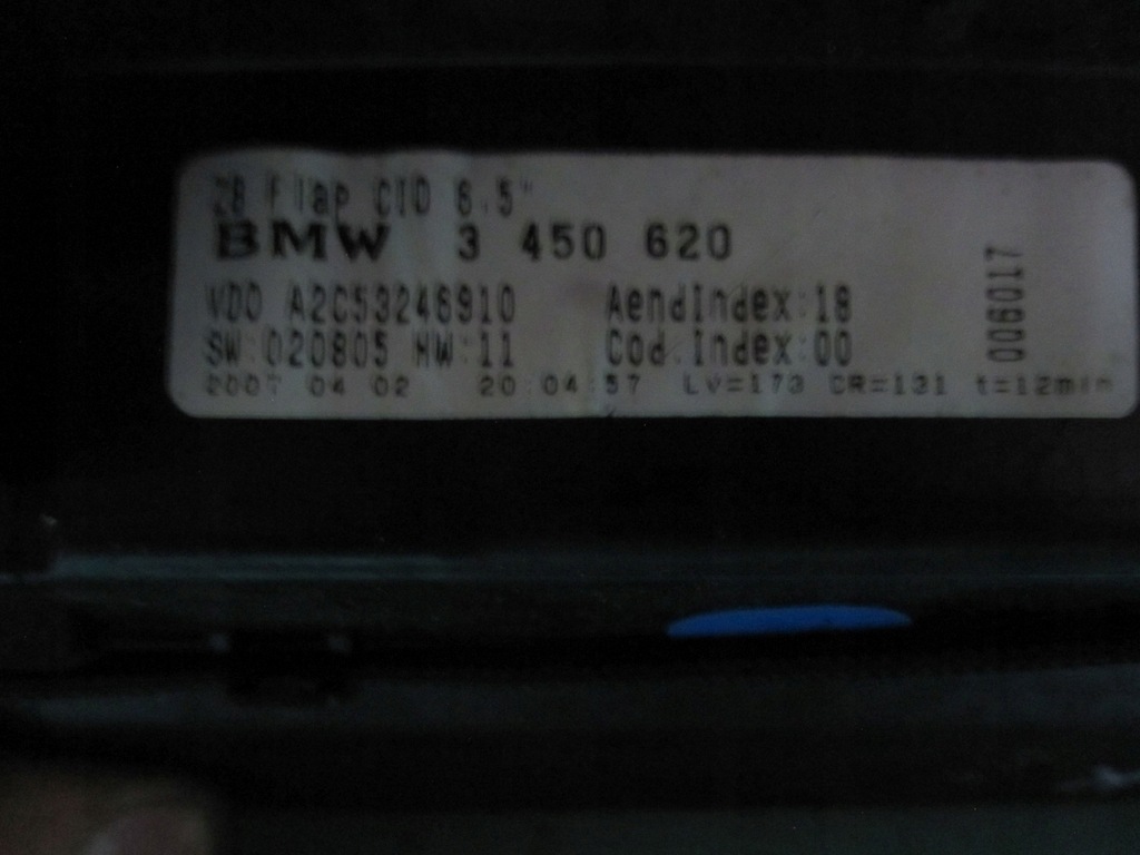 фото №5, Bmw x3 e83 lift 06r дисплей 3450620