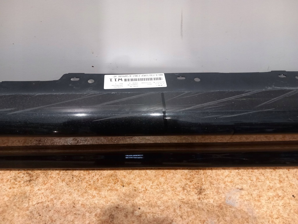 фото №5, Bmw 3 f30 f31 молдинг порог правый перед цвет 475