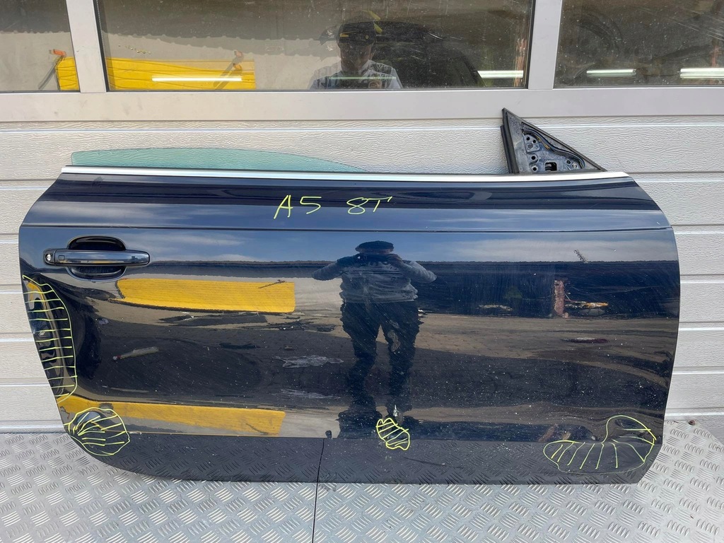 фото №1, Audi a5 8t дверь правое coupe lz5a