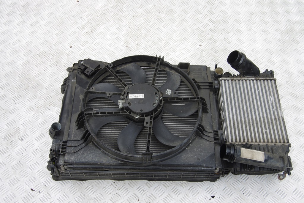 фото №1, Вентилятор радиатор интеркулер talisman tce