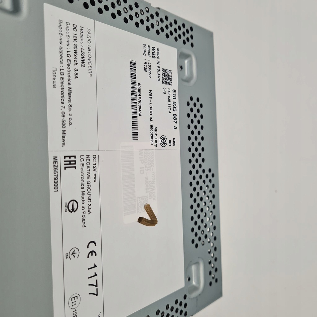 фото №6, Vw golf sportsvan nowe org радио sd aux