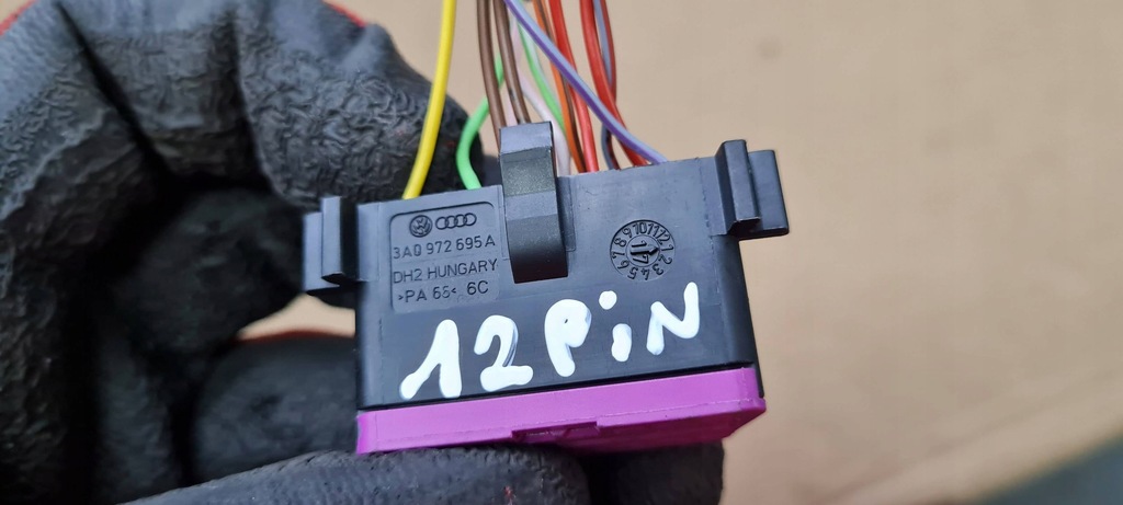 фото №7, A5 8w штекер роз'єм obd 3a0972695a a6 c7 c8 a7 4g a4 b8 s4 a4 b9 8w