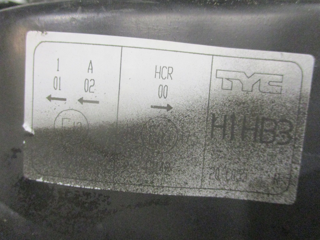 фото №13, Лампа фара правый honda accord viii 8