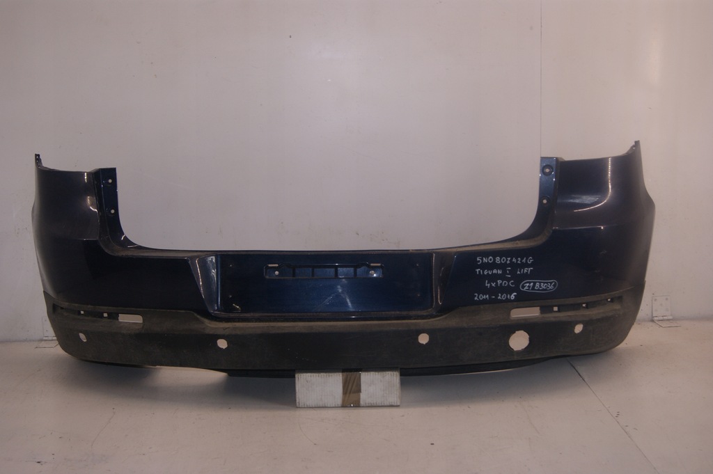 фото №5, Vw tiguan r-line lift 2011- бампер задній задня 5n0