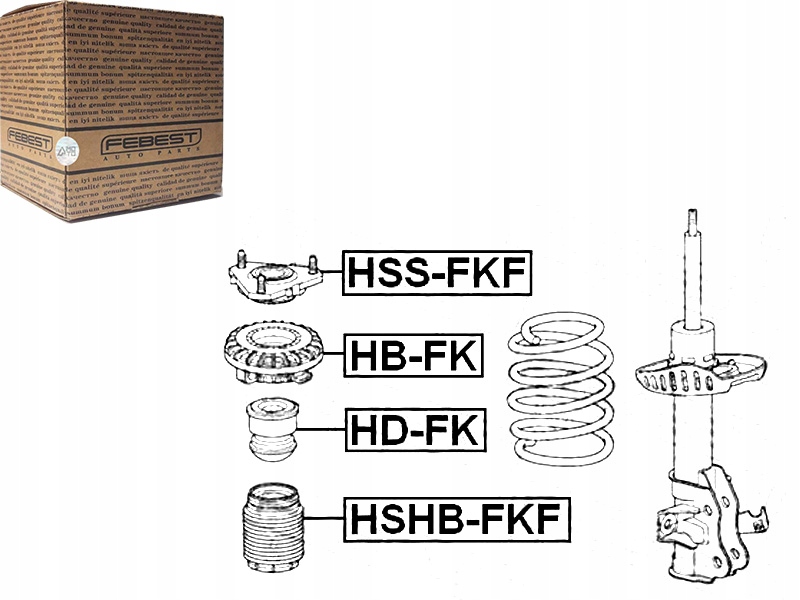 фото №1, Подушка амортизатора honda перед civic 2005- le p