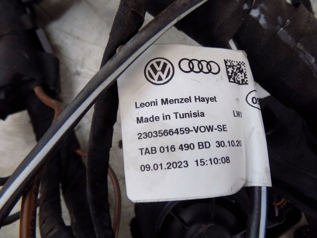 фото №6, Audi q4 e-tron джгут електропроводка відсік двигуна перед tab016490bd