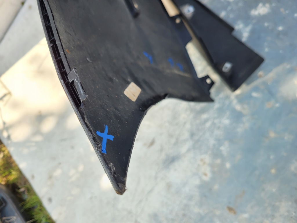 Ford mustang lift 17- gt бампер задний задняя Доставка