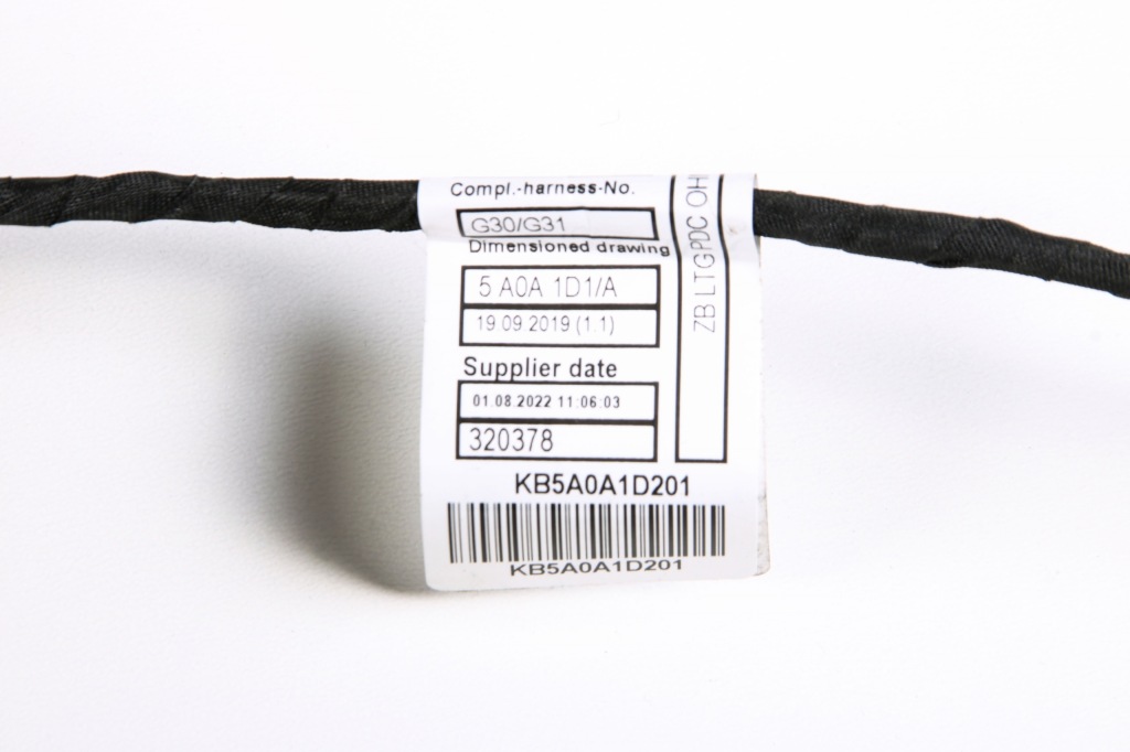 фото №7, Bmw g30 g31 m5 f90 lci жгут электропроводка бампера задняя 5a0a1d2