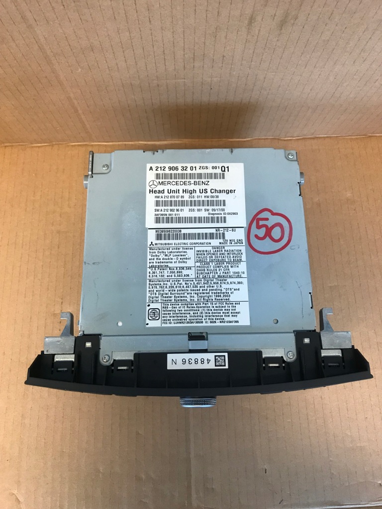 фото №2, Mercedes e w212 63 amg радио навигация a2129063201