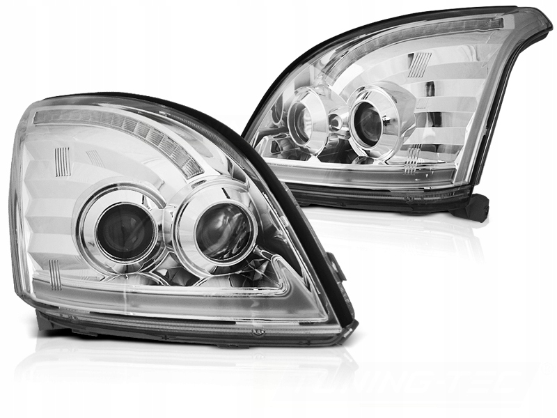 фото №1, Лампы toyota land cruiser 120 03-09r led dynamic
