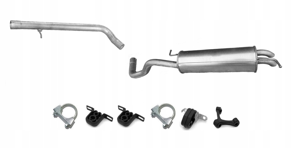 фото №1, Vw beetle 1.9 tdi 1997-2005 труба + гаситель конечный