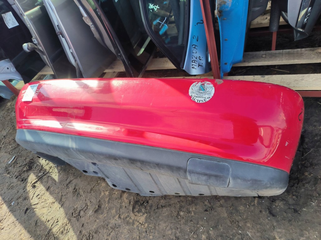 фото №1, Бампер задняя красный seat cordoba i sedan