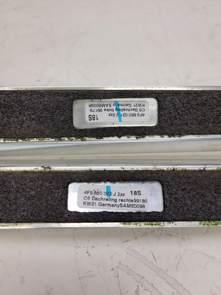 Рейлінг даховий хром комплект audi a6 c6 4f9860022j Недорого