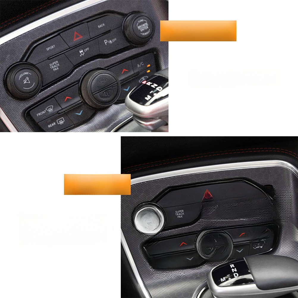 фото №11, Аудіо knob trim автомобільні аксесуари do декор кнопок 3 szt