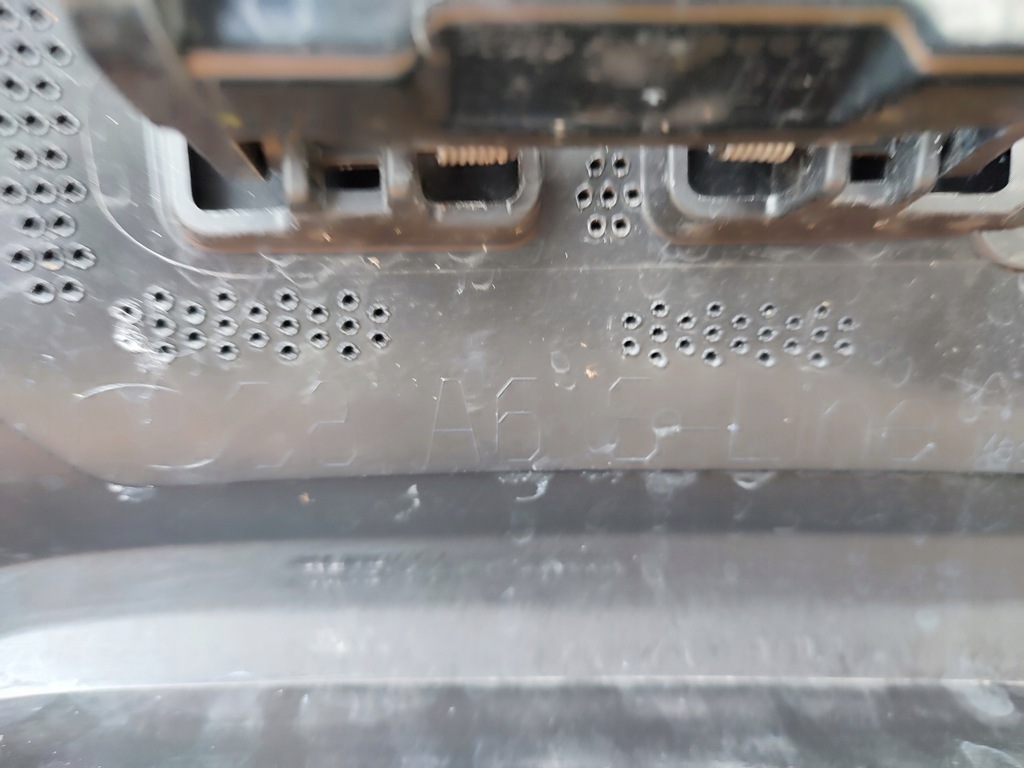 фото №14, Бампер audi a6 c8 4k0 s-line black решітка радіатора перед