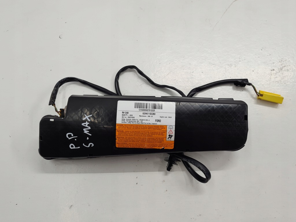 фото №1, Ford s-max mk1 подушка подушка безопасности сиденье правая