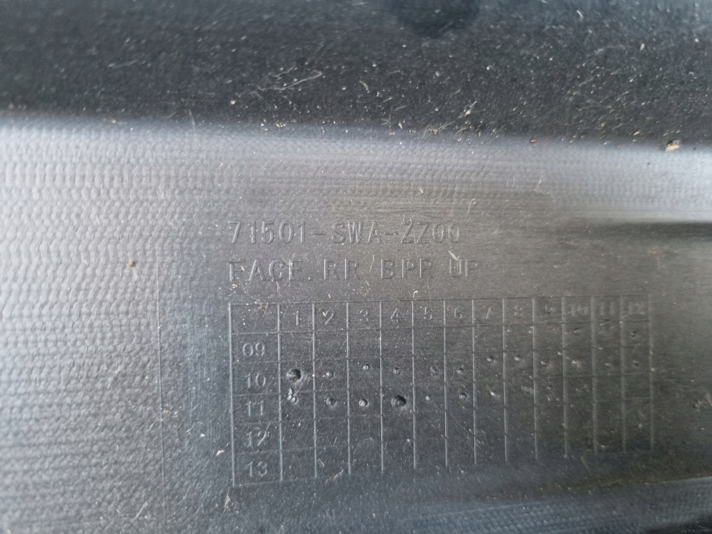 фото №11, Honda crv iii facelifting набір бампер накладки порогові 71102 swa zy00