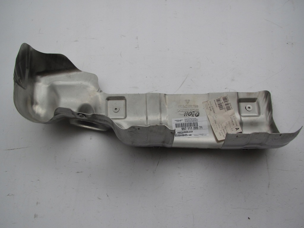 фото №8, Porsche 911 997 11120571 защита трубы выхлоп nowa оригинал