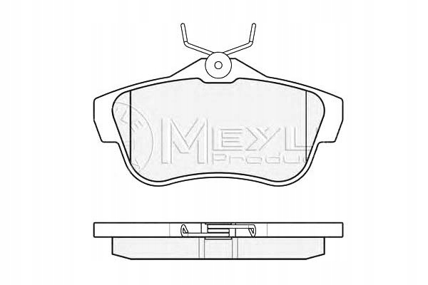 фото №2, Meyle гальмівні колодки ham. citroen задня jumpy 07-