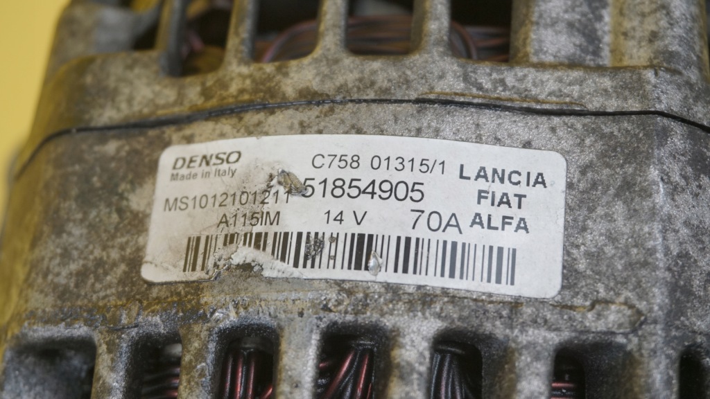 фото №6, Combo d doblo nemo mito 1.3 cdti 16r 90km 263a2000 генератор 51854905