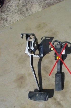 фото №1, Kia sorento 2.5 crdi 02-09 педаль гальма