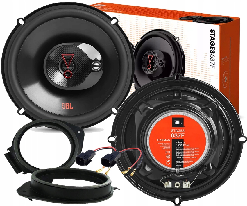 фото №1, Jbl 637 динаміки 3drożne opel adam astra j k insignia crossland karl перед