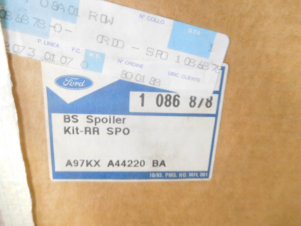 фото №8, Спойлер свет третьего стоп-сигнал ford ka mk1 оригинальный номер 1086878