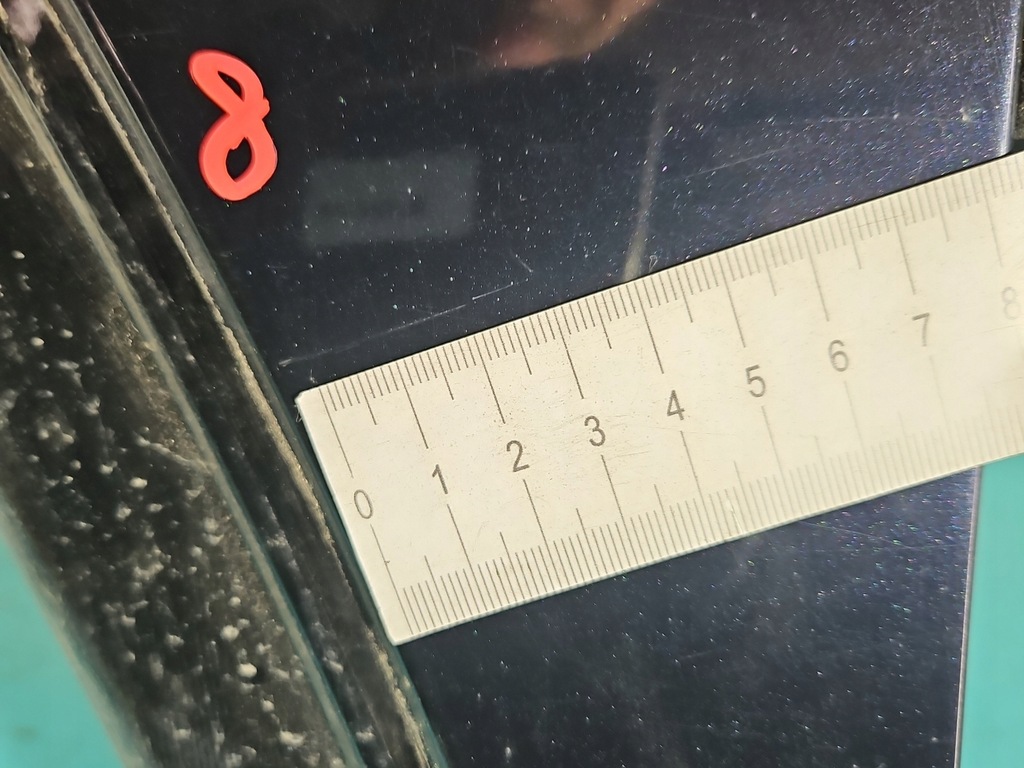 фото №10, Крыло перед левый volvo xc90 i 02- granatowy