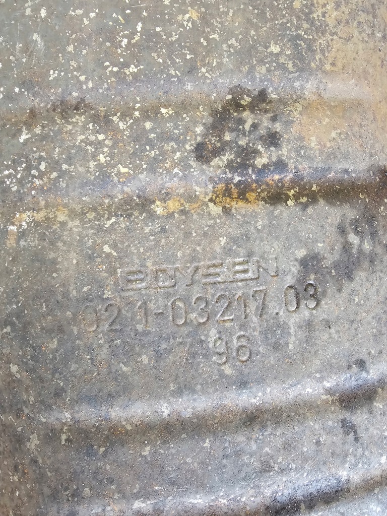 фото №12, Гаситель глушитель конечный bmw 840 850 e31 eu