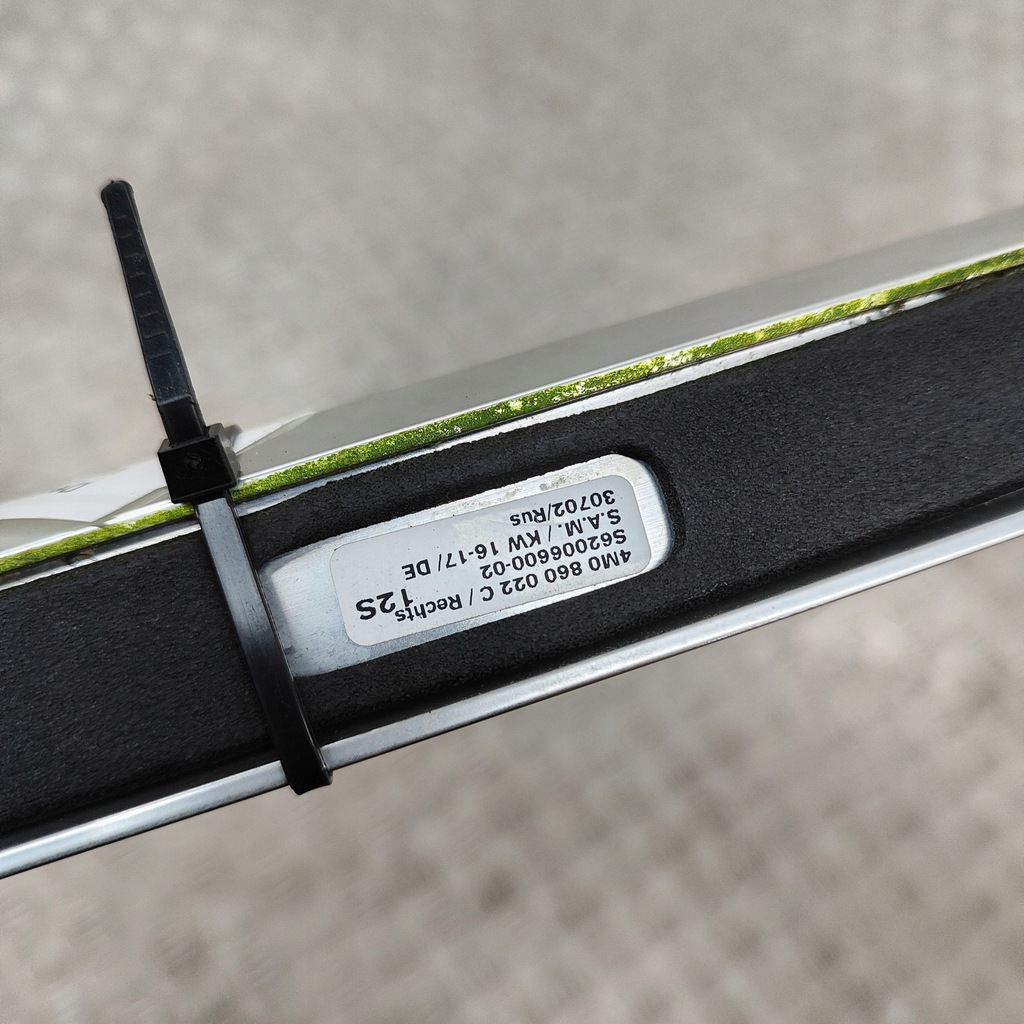 фото №5, Audi q7 4m 2017 права сторона рейлінги дахові