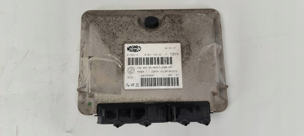 фото №1, Бортовий комп'ютер 51793113 fiat panda ii