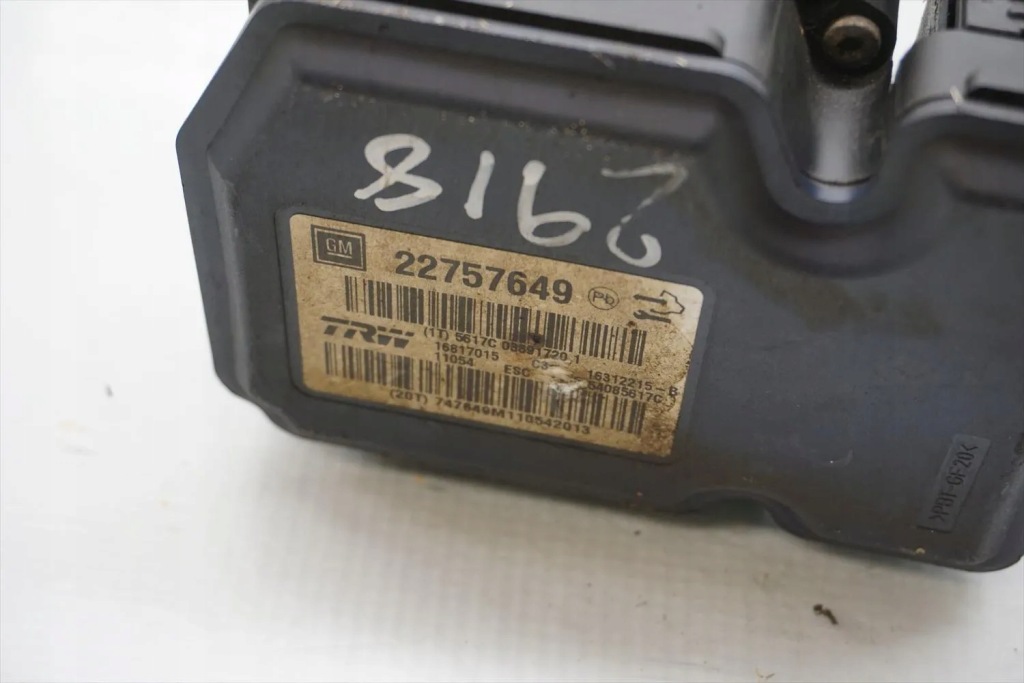 Vauxhall insignia насос abs 2.0 cdti дизель 118kw 160 hp 22757649 2011 Недорого