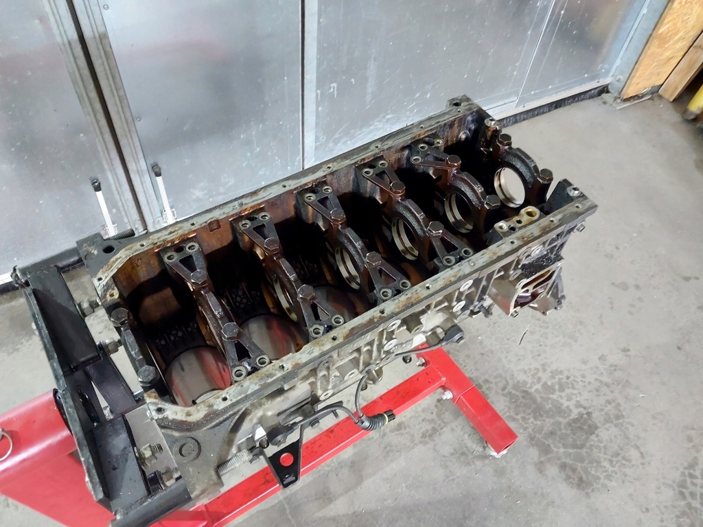 фото №5, Блок двигателя bmw e39 523i m52b25 1xvanos