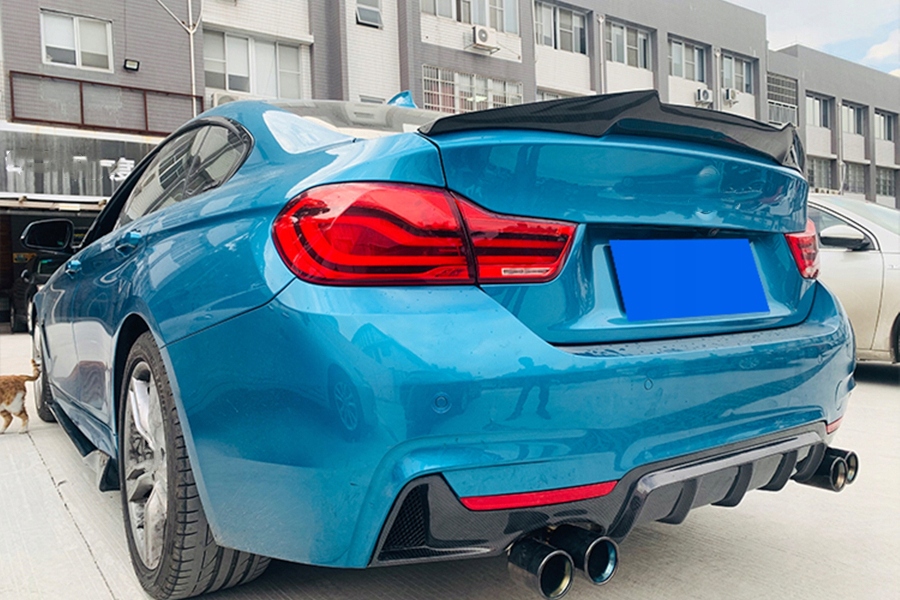 фото №7, Bmw 4 f36 gran coupe 14-21 спойлер na крышка glossysobmart