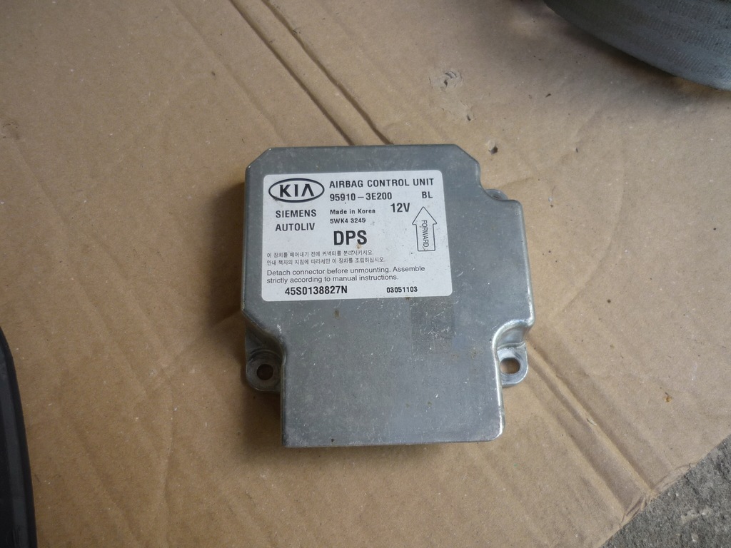 фото №8, Подушки безпеки + ремені + датчик + шторки безпеки kia sorento i набір