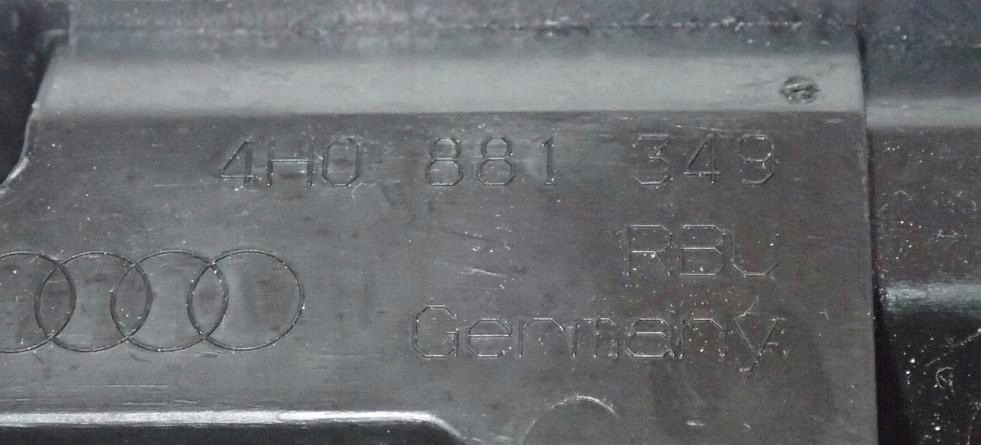 фото №9, Захист напрямна сидіння audi a8 s8 d4 4h0881349