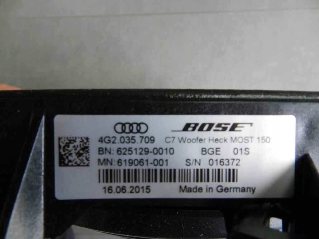 фото №8, Audi a6 c7 динамики усилитель bose 4g5035223b