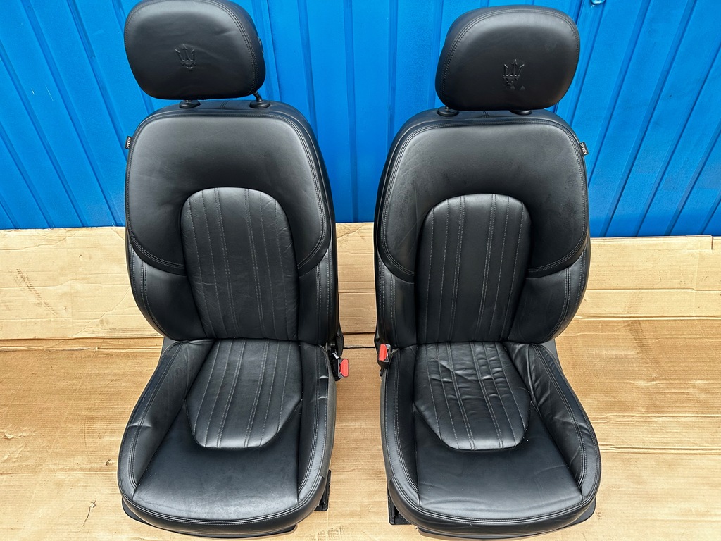 фото №6, Maserati ghibli сиденья салон обшивки обивка кожа