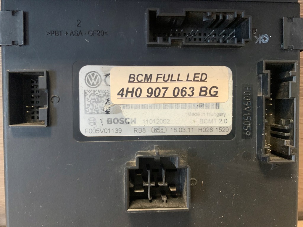 фото №7, Audi a6 a7 c7 a8 d4 модуль блок управління бортовою мережею bcm 4h0907063bg
