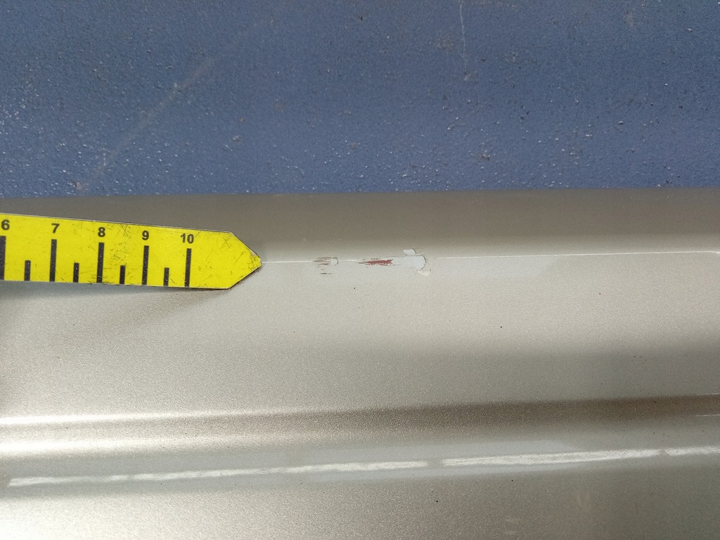 фото №5, Terrano ii lift 96-99 5d молдинг дверь левый перед