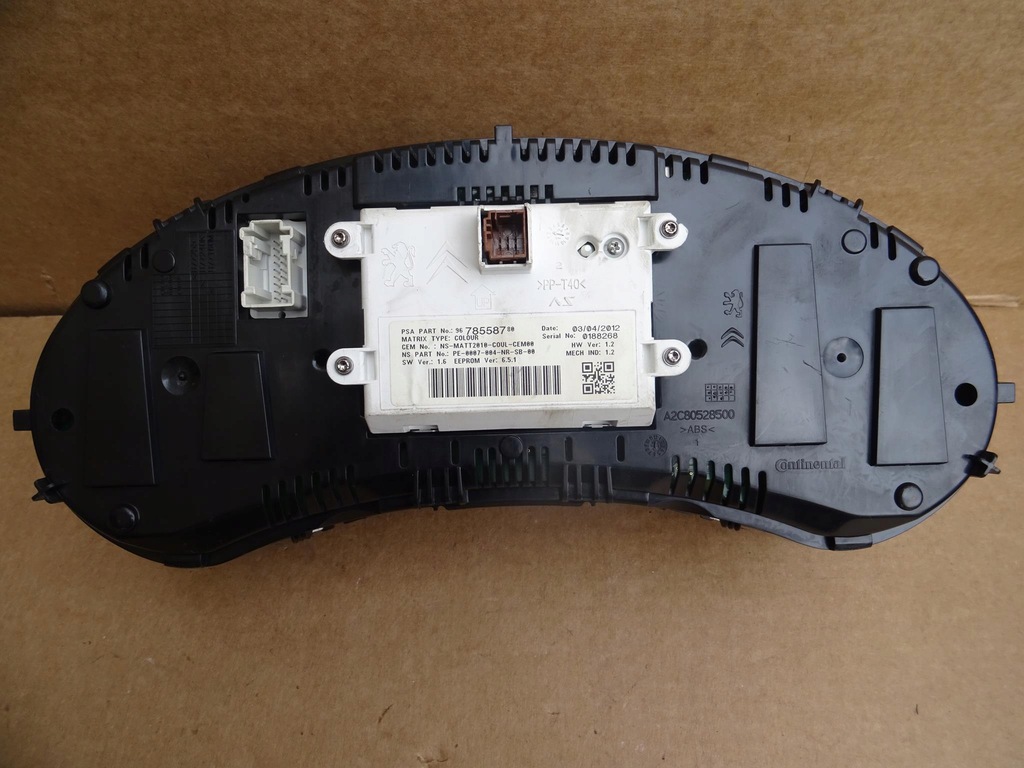 фото №6, Citroen c4 ii ds4 счетчик приборы europa 9678806180