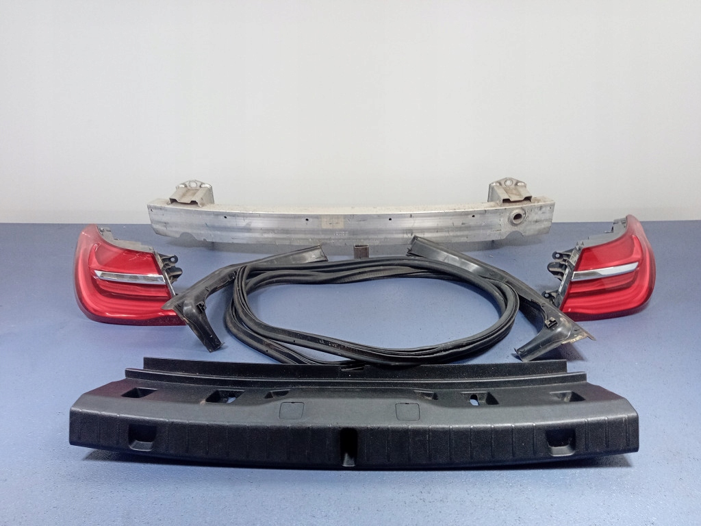 Bmw 7 g11 g12 крышка багажника бампер лампы задняя комплект 416 carbonschwarz Киев