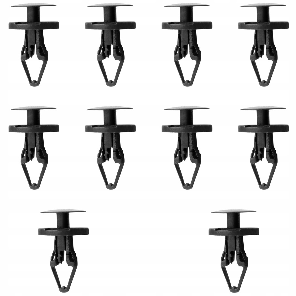 фото №1, 10x клипса штифт подкрылок решётка do ford fiesta mk7 набор