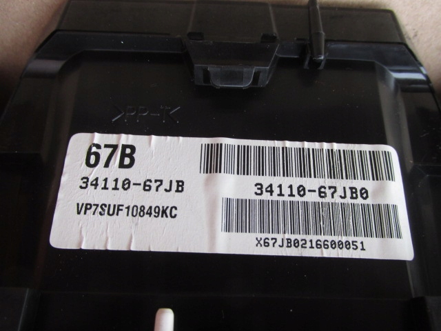 фото №7, Suzuki grand vitara ii 1.9 ddis лічильник 34110-67jb0 anglik