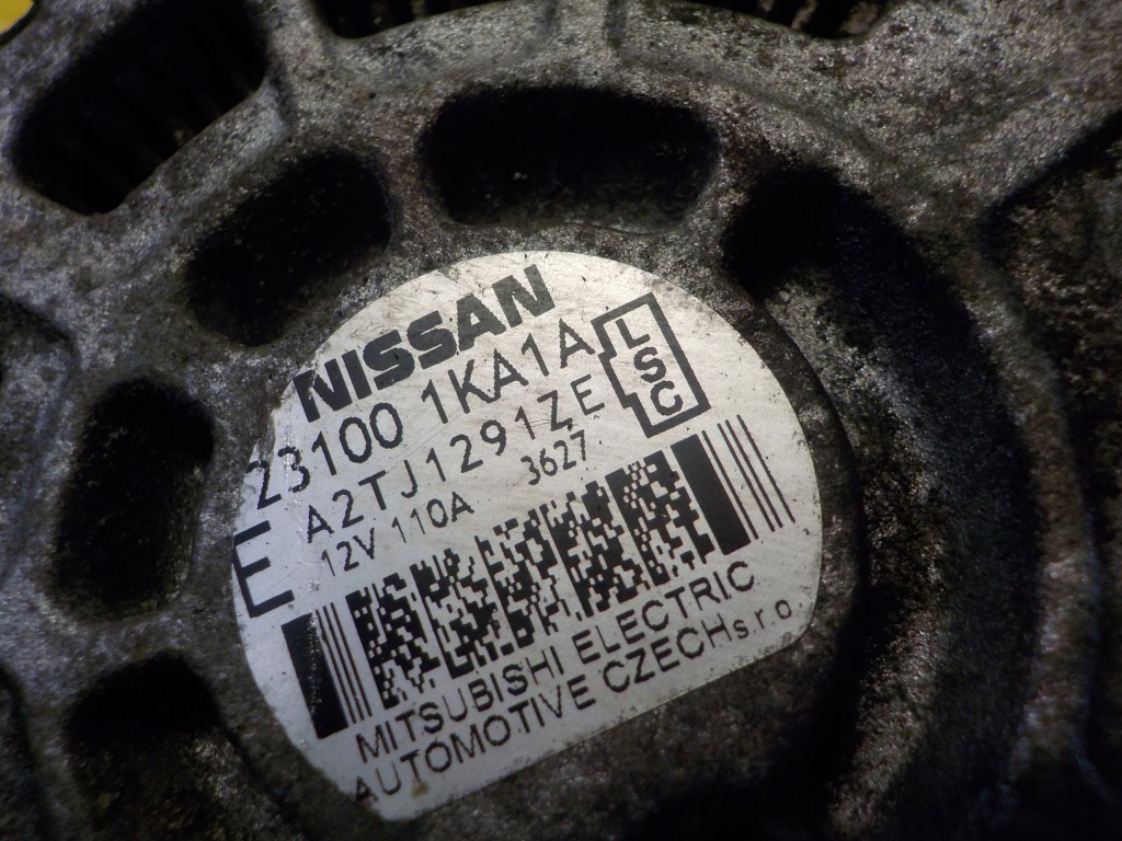 Juke qashqai 1.6 b 14r 117km hr16de генератор 231001ka1a в Украине